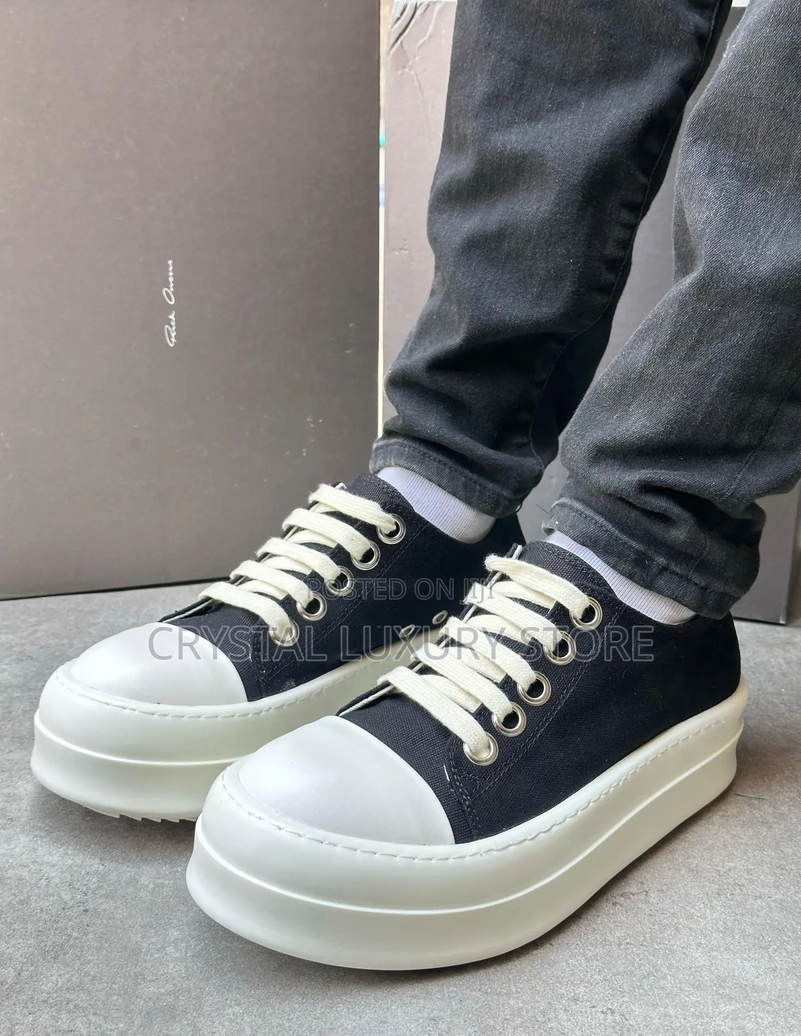 Ricky Owens Quality Luxury Men Sneakers