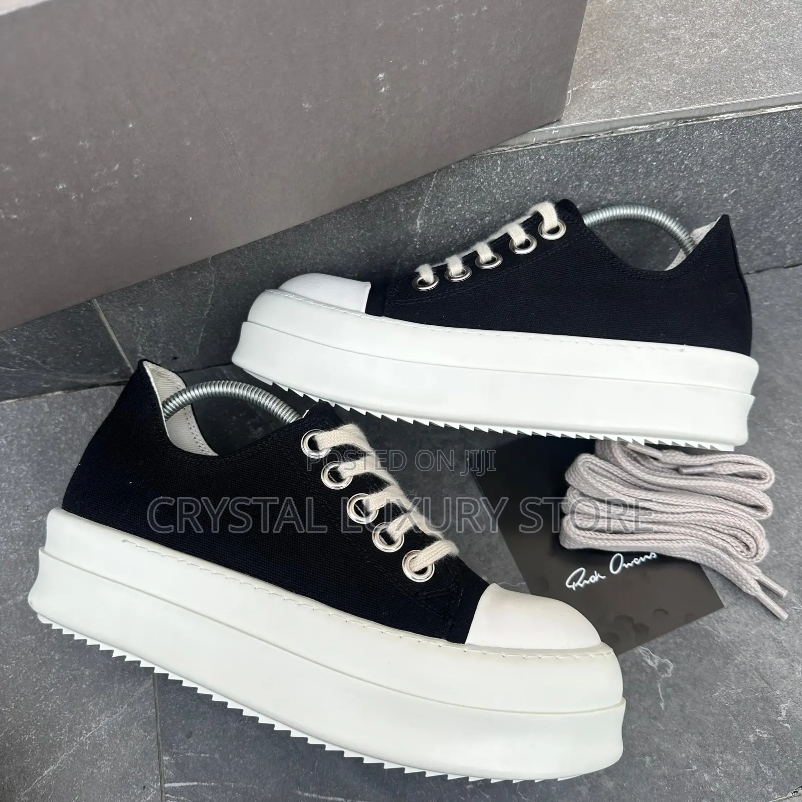 Ricky Owens Quality Luxury Men Sneakers