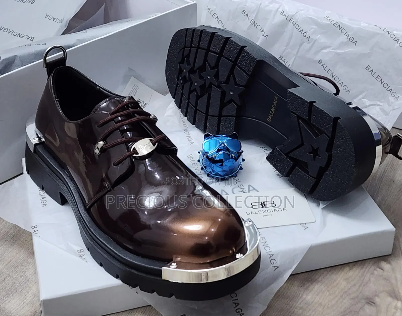Men's Trendy Low Cut Balenciaga Lace Up Shoe