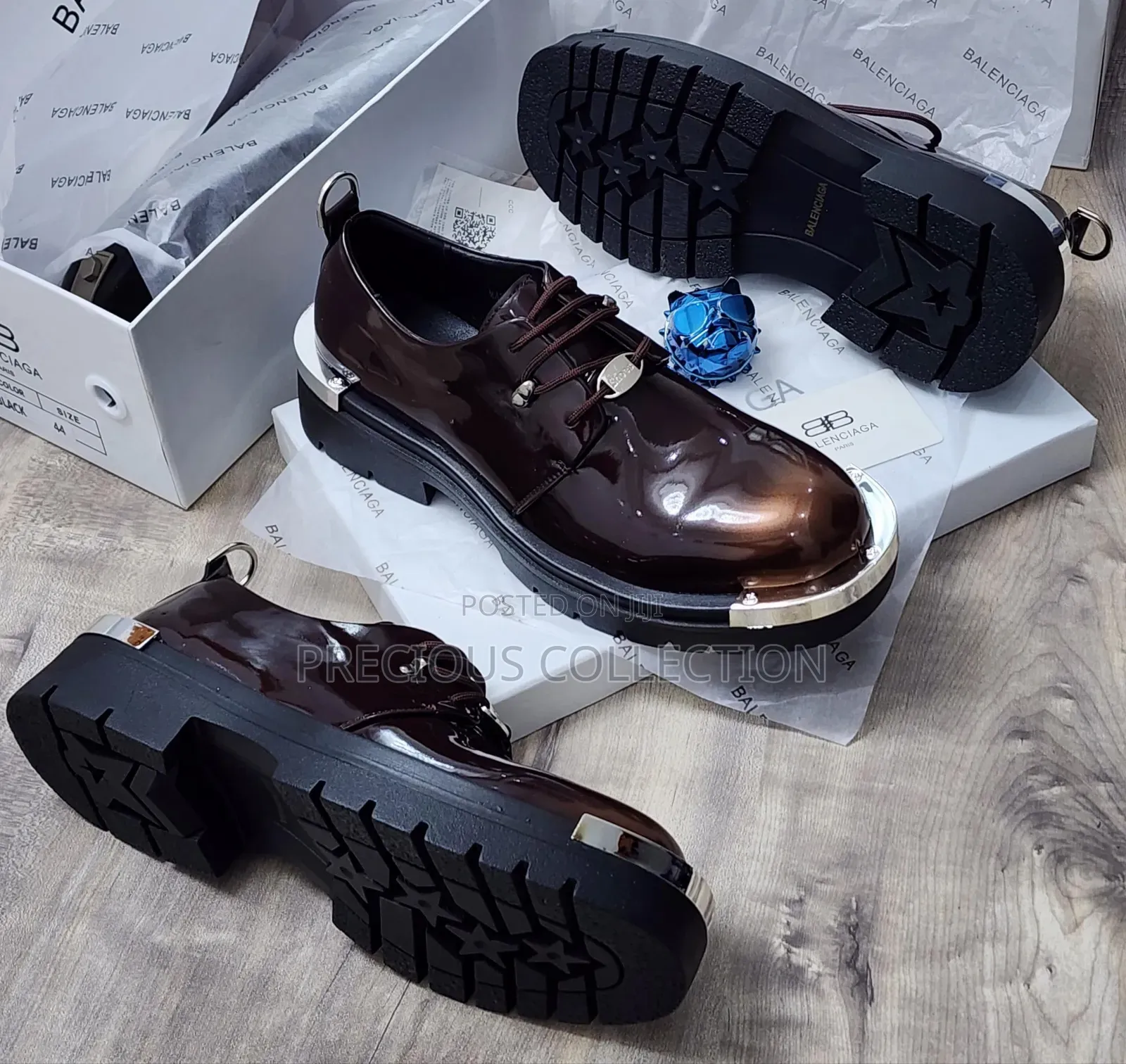 Men's Trendy Low Cut Balenciaga Lace Up Shoe