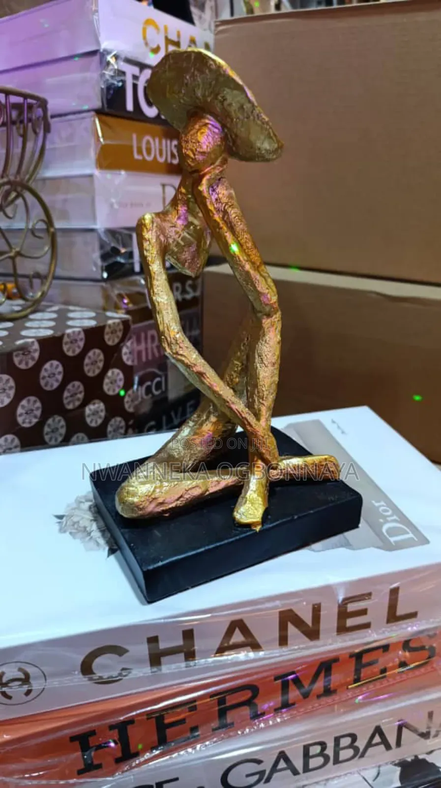Abstract Human Figure, Statue for Living Room