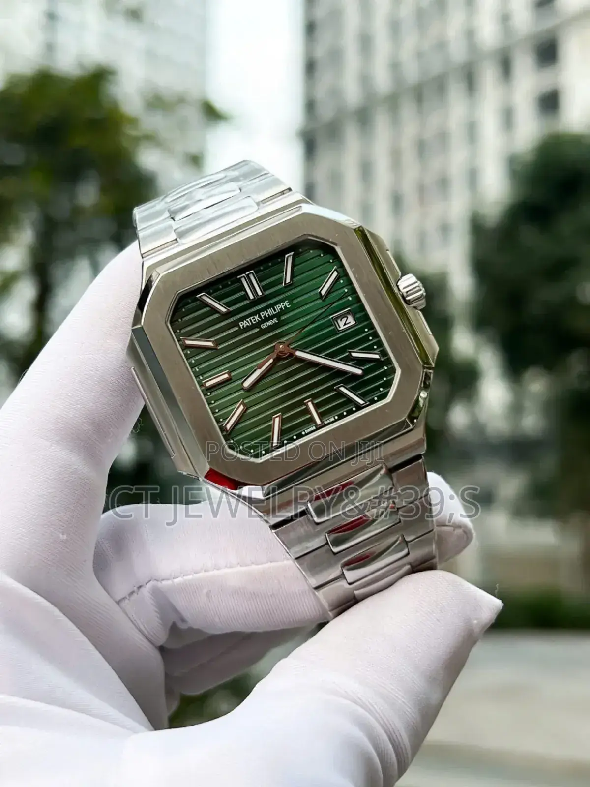 Patek Philippe Cubitus Rose Gold Watch Square 45mm
(Auto ✅)