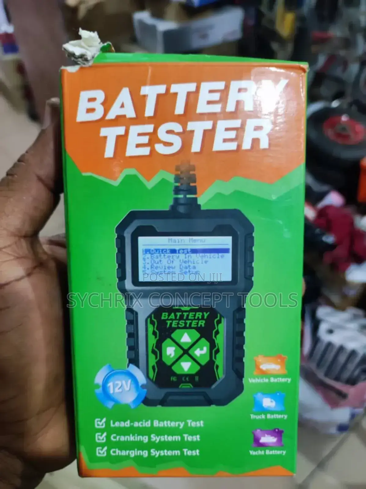 Battery Tester 12v