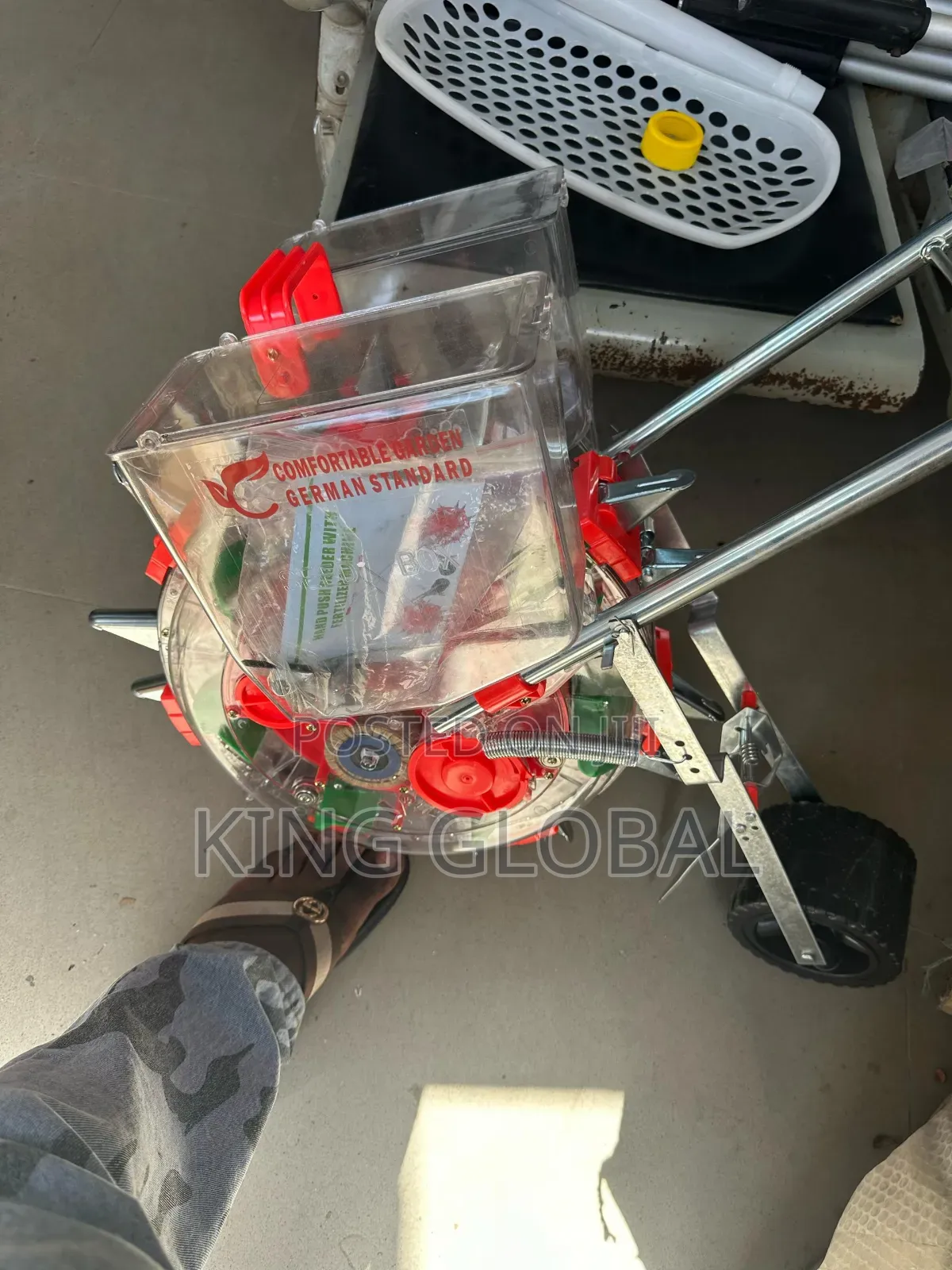 Manual Corn/Cereal Planter (Double Compartment)