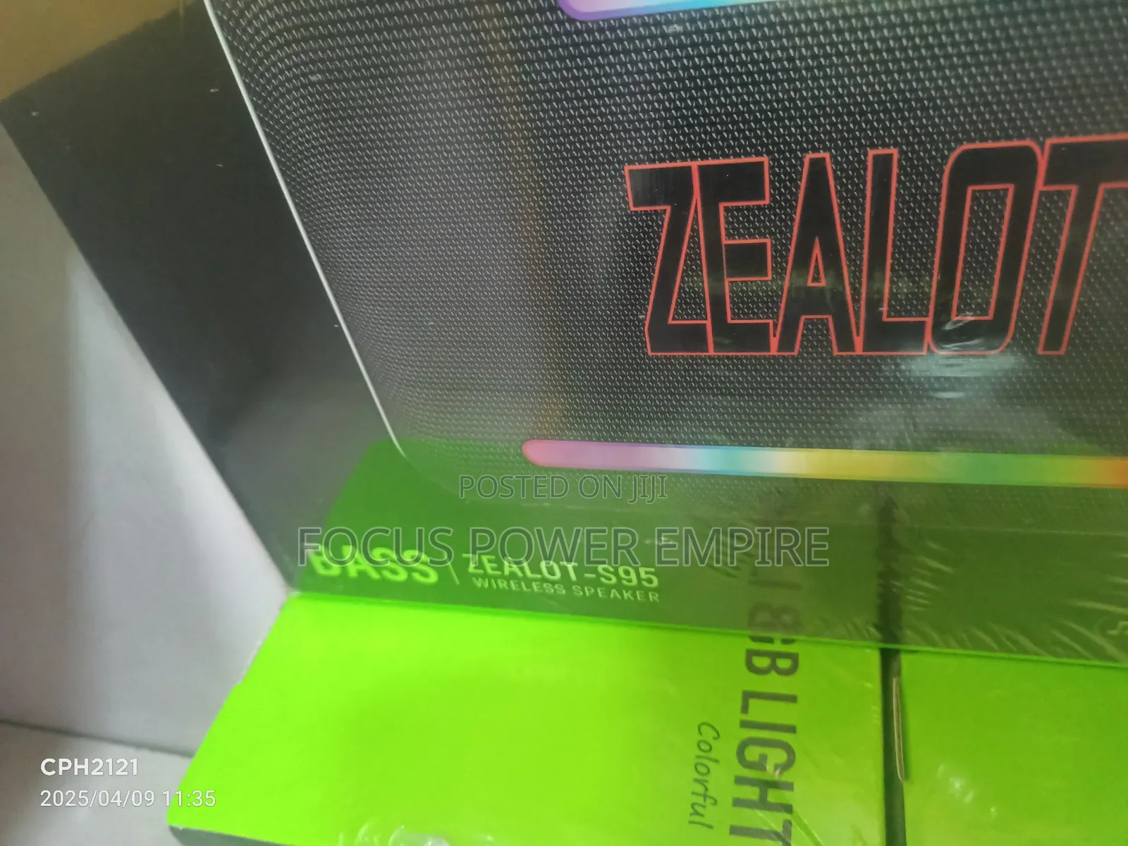Original Zealot Basss95 Wireless Speaker Powerful Soundtrack