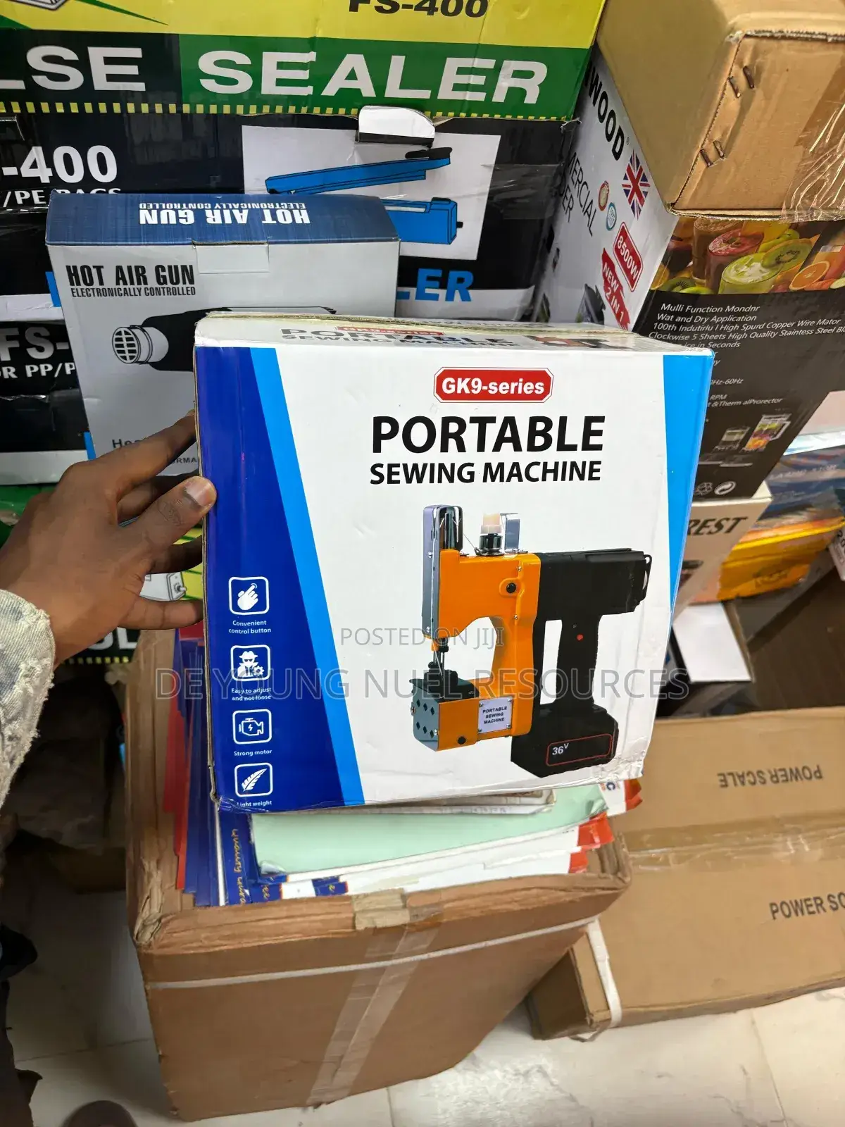 Portable Sewing Machine Rechargeable 36v