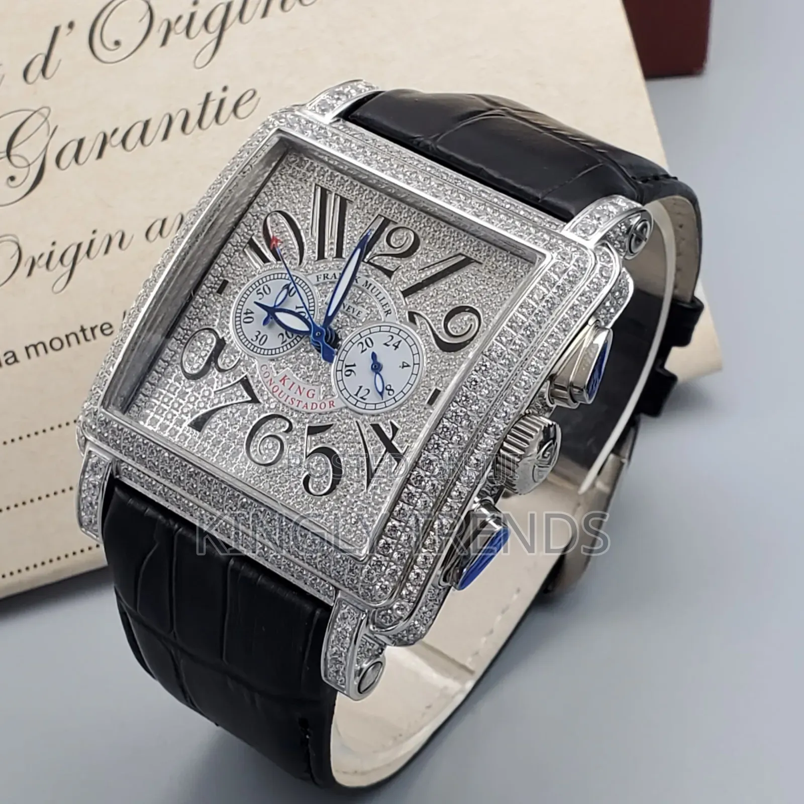 Luxury Franck Muller Leather Stonehead
Wristwatch