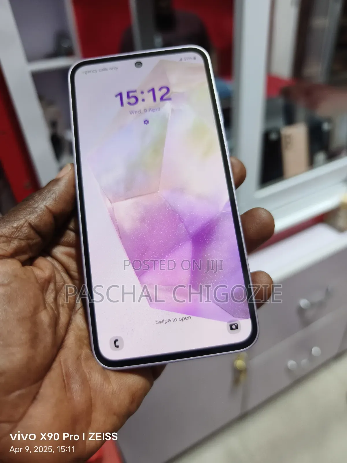 New Samsung Galaxy A35 256 GB Pink