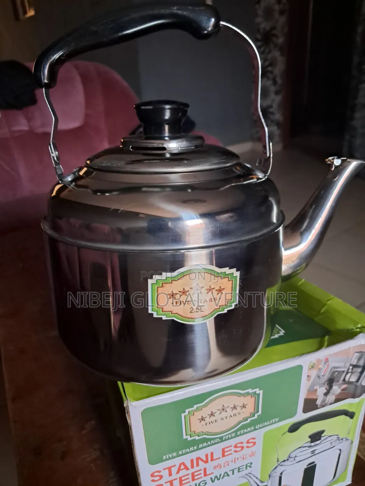 Stainless Steel Boiling Water Kettle