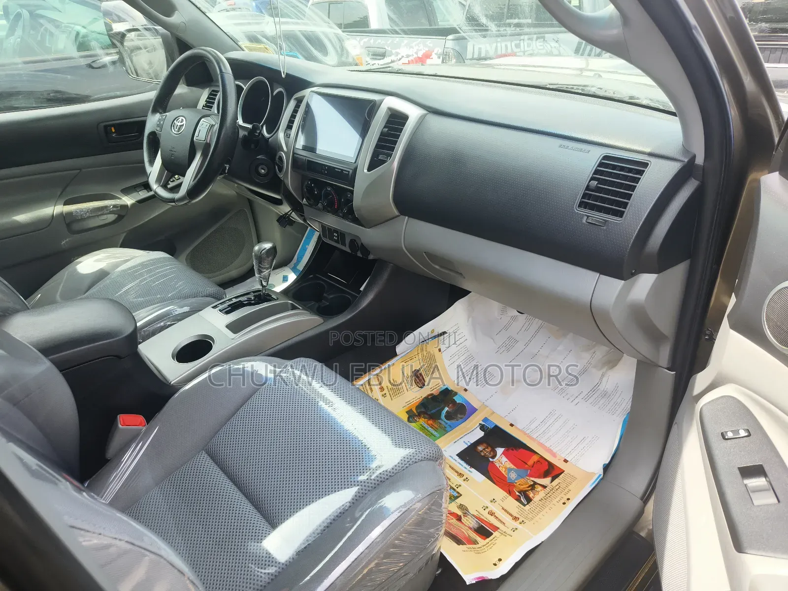 Toyota Tacoma Double Cab V6 2012 Brown
