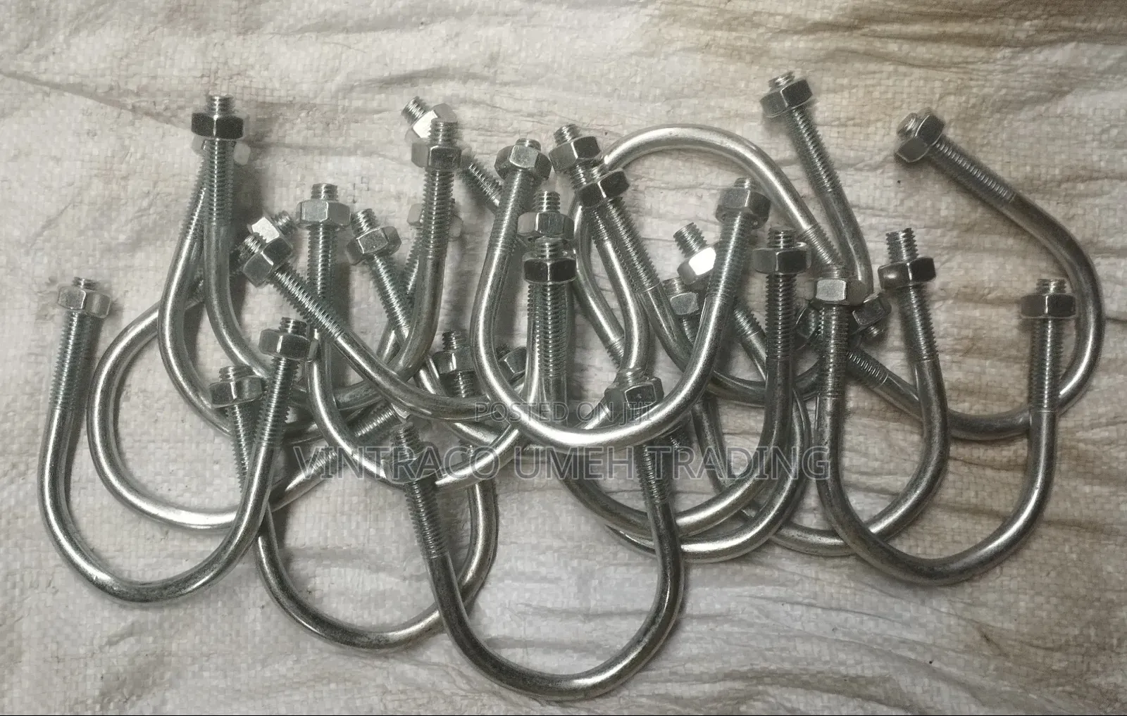 2" U-Bolt Galvanised Steel