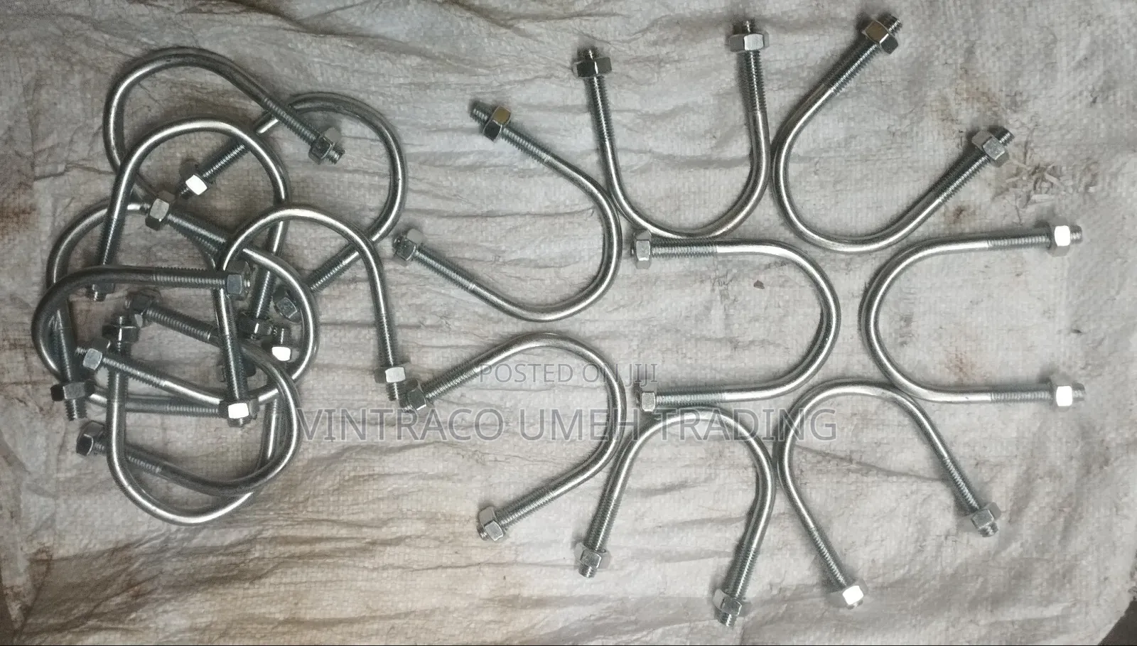 2" U-Bolt Galvanised Steel