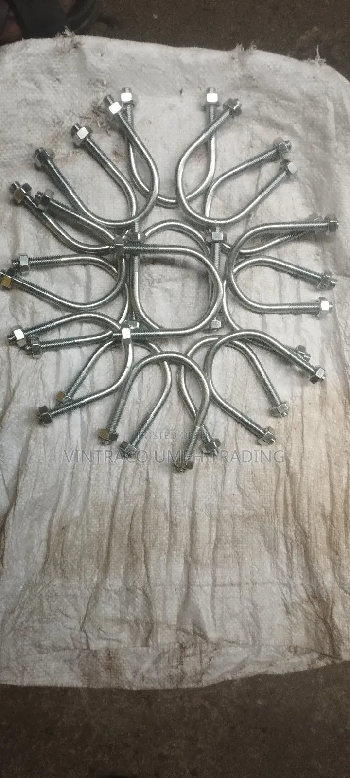 2" U-Bolt Galvanised Steel