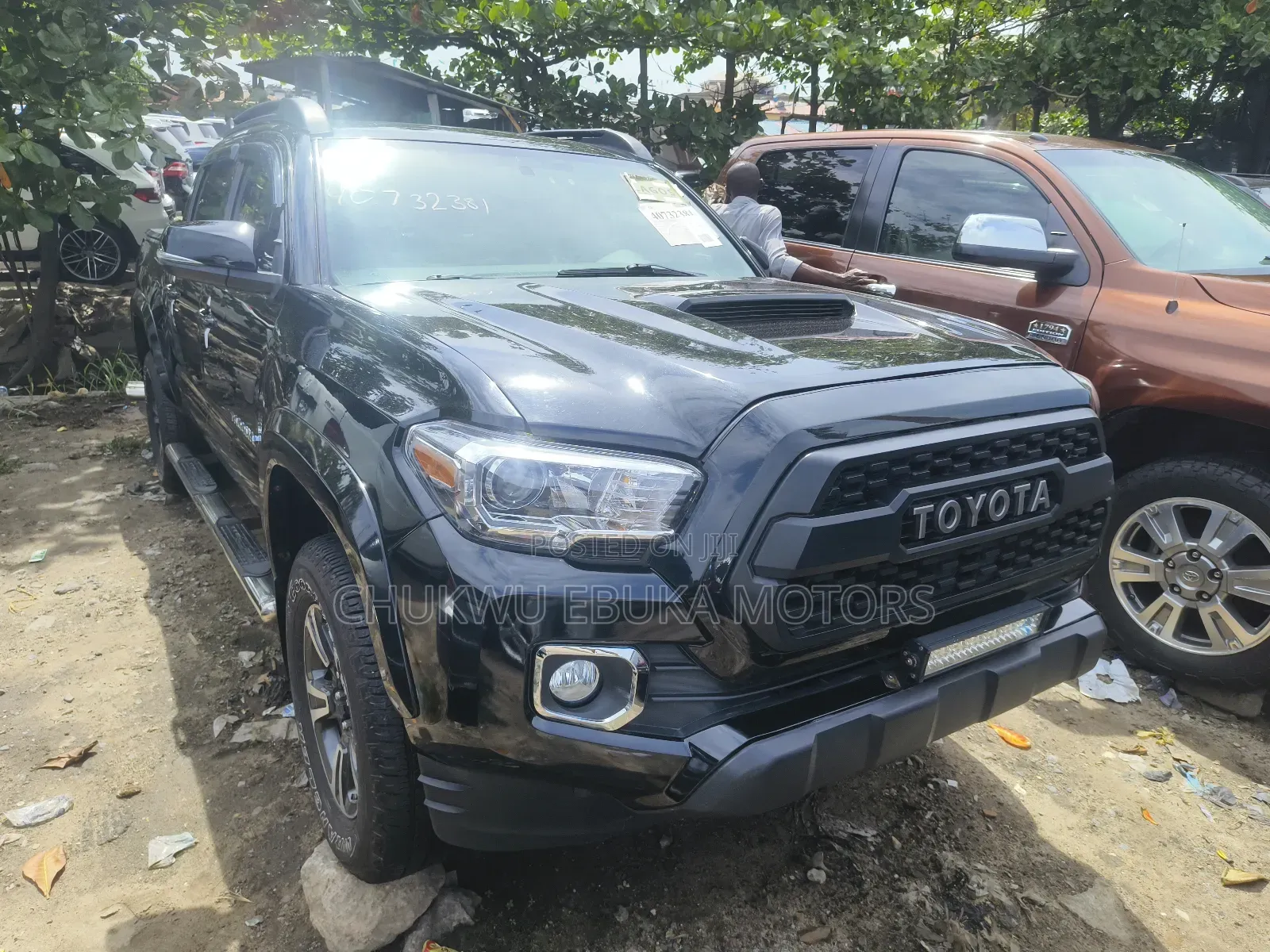 Toyota Tacoma Limited 2017 Black