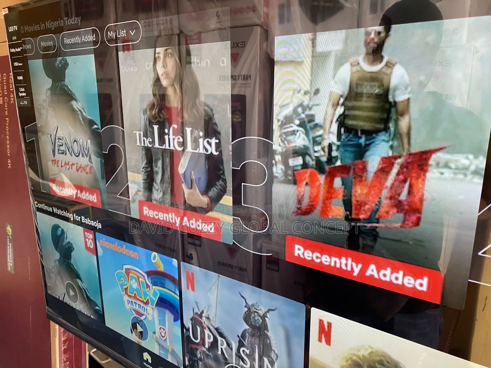 Lg 45 Smart Frameless Tv