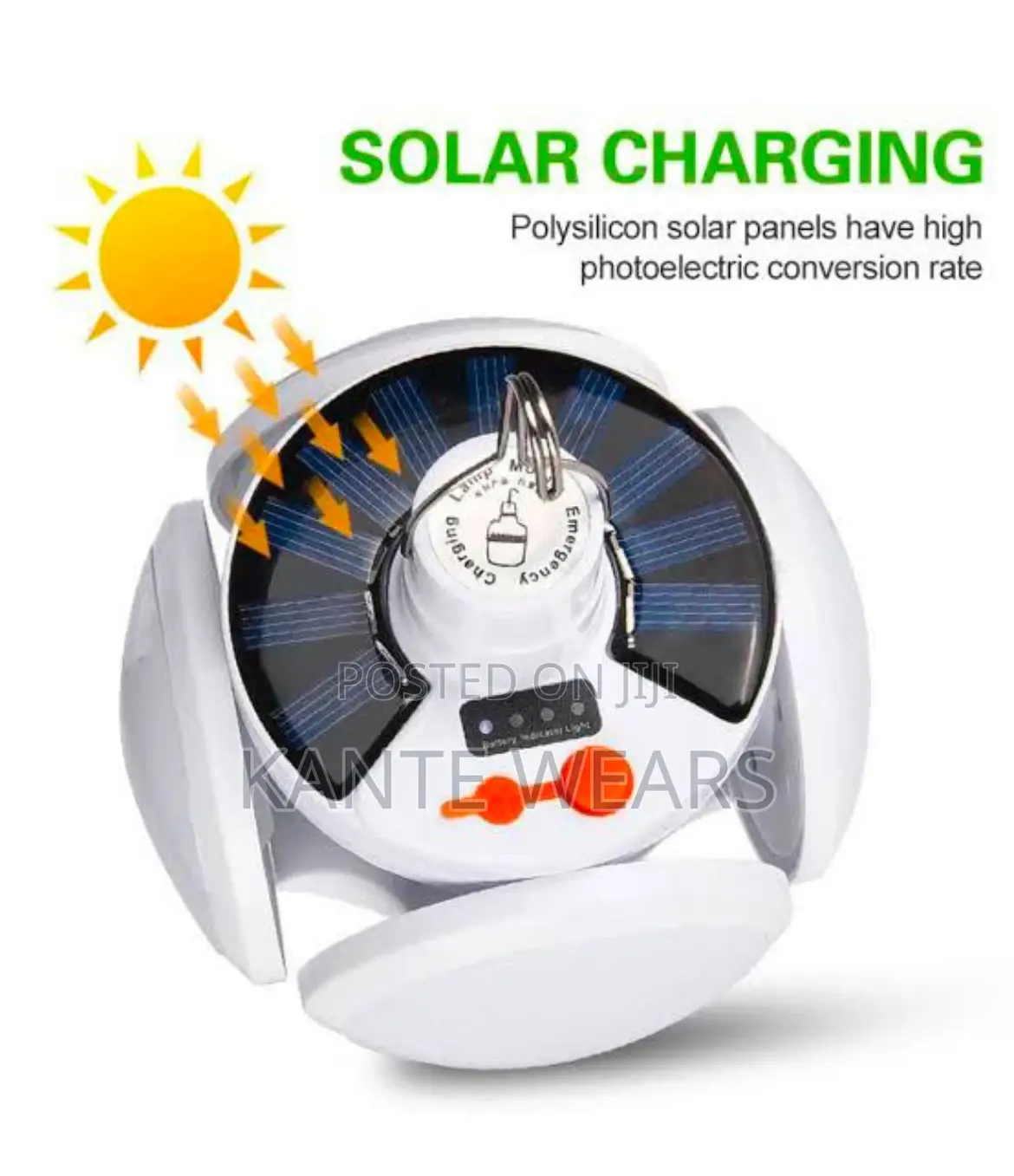 Solar Electricity Charging Lamp