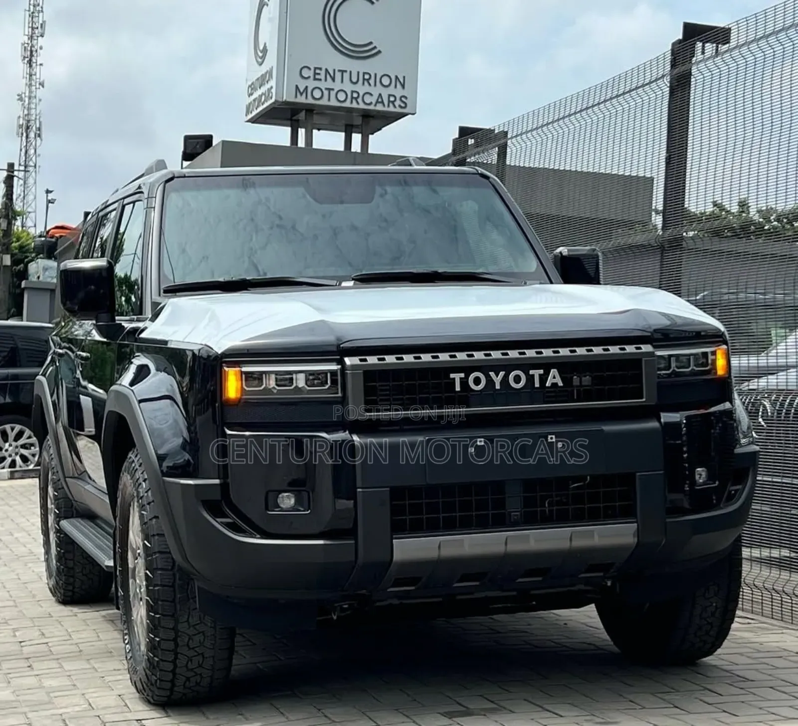 New Toyota Land Cruiser Prado 2024 Black