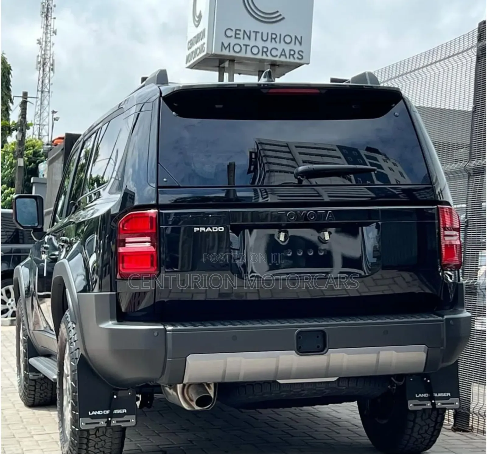 New Toyota Land Cruiser Prado 2024 Black