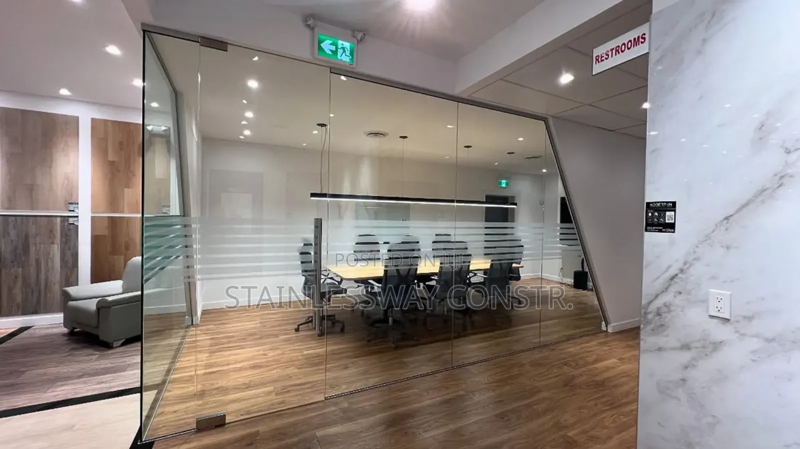 Elevate Your Workspace With Glass Partition