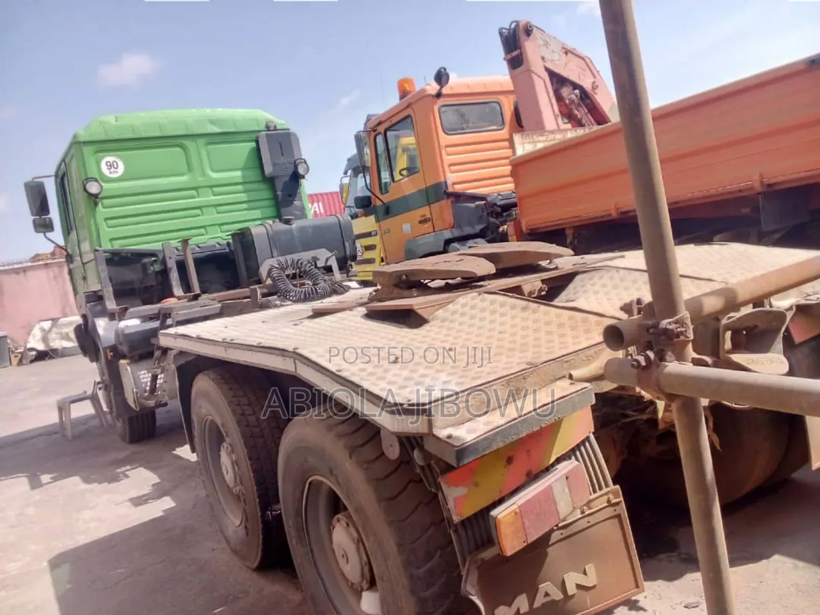 Man Truck Head 10tyres 27-414