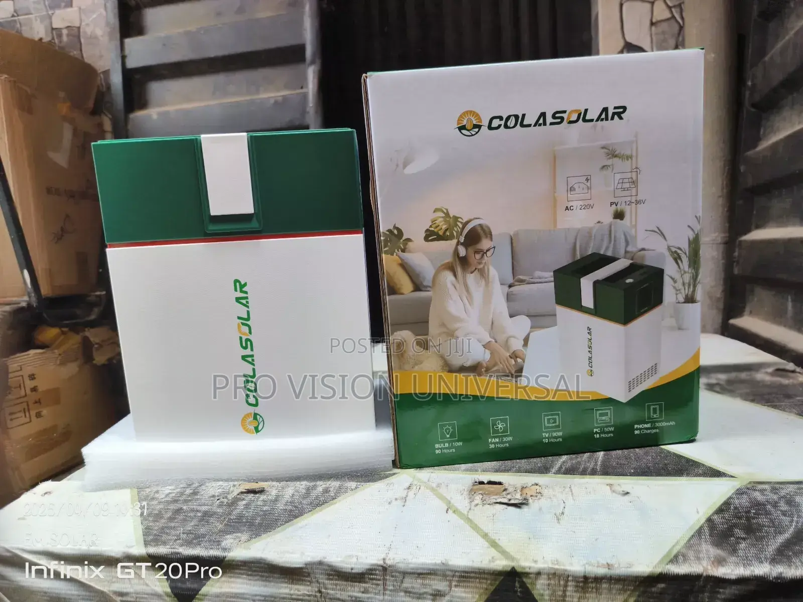 1000w Cola Solar Generator