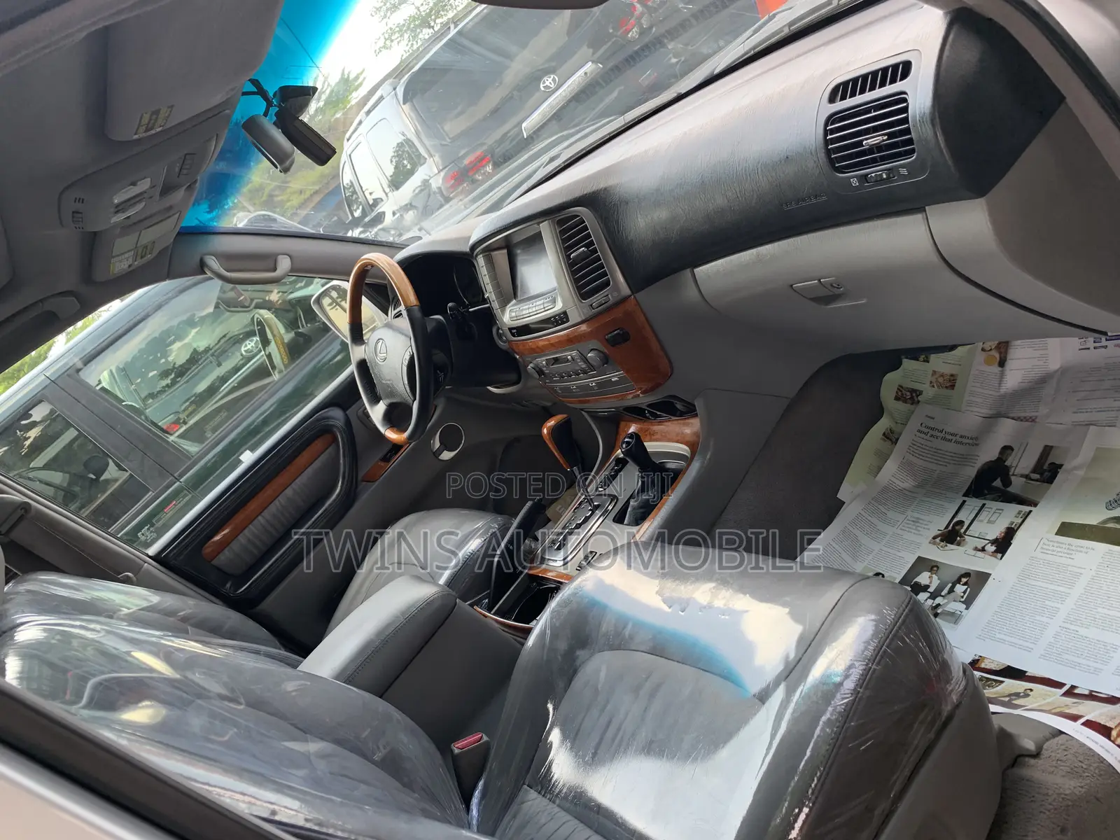 Lexus LX 470 Sport Utility 2006 Silver