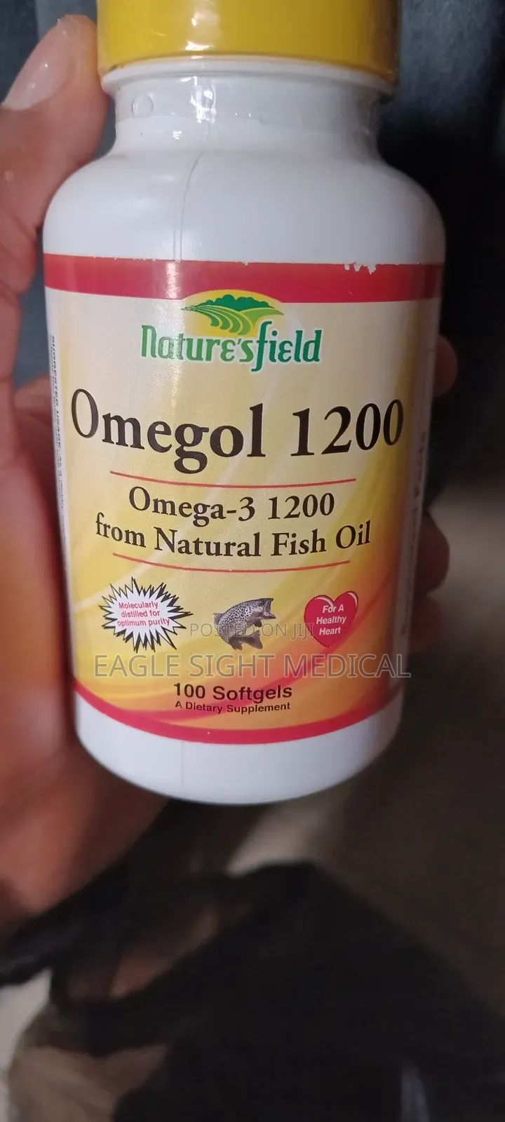Naturesfield Omega 3 1200 Natural Fish Oil
