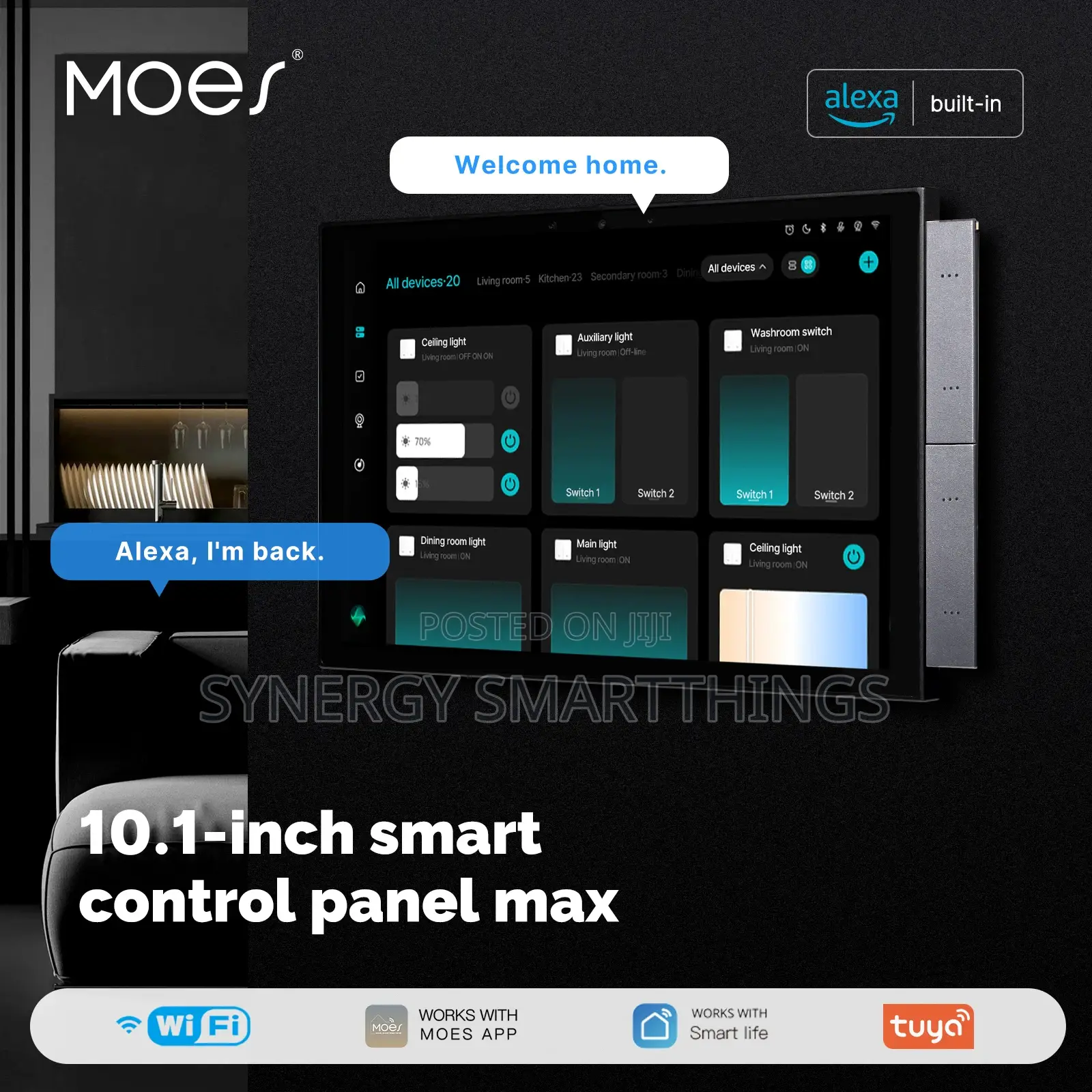Tuya Smart Home Control Panel Max 10.1inch Touch Screen