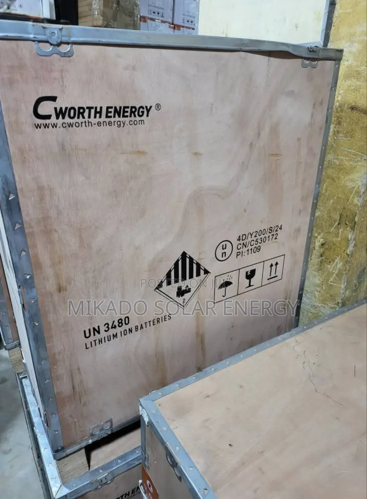 15kwh 51.2v Cworth Energy Lithium Ion Battery