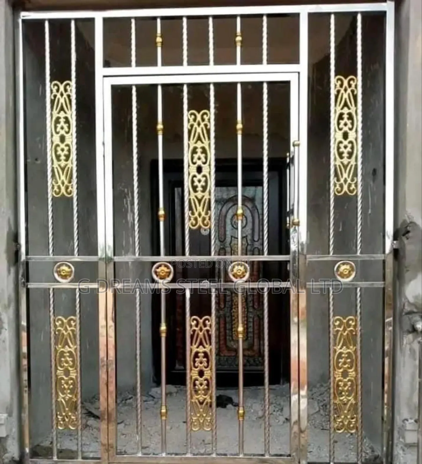 Mixed With Gold Burglary Stainless