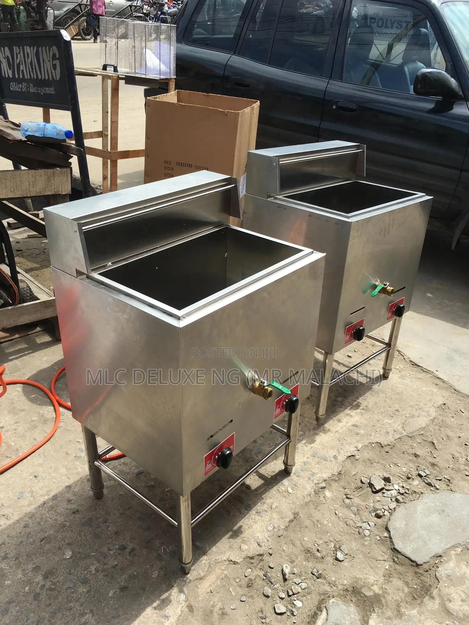 Single Tank Industrial Gas Deep Fryers Available for Sale