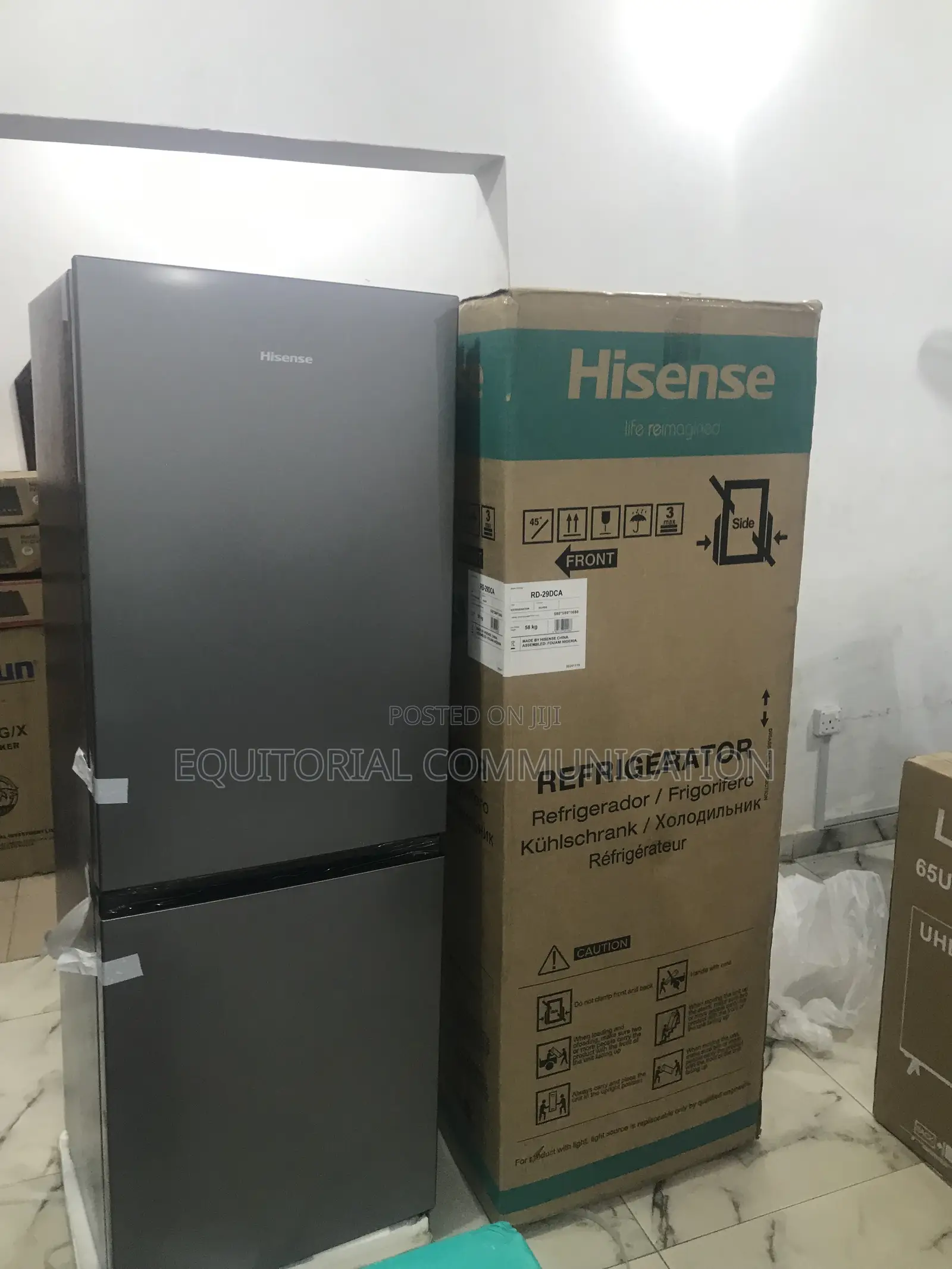 Advanced Hisense 225l Refrigerator 29dca Double Door