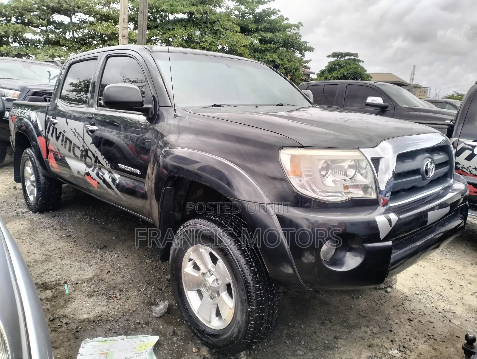 Toyota Tacoma 4x4 Double Cab 2008 Black