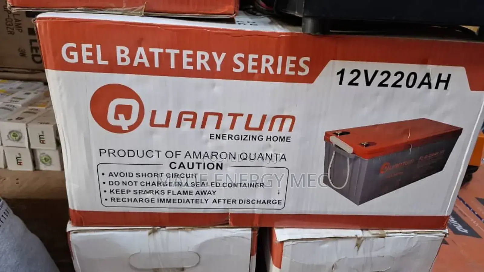 200ah 12v Quantum Dry Cell Battery