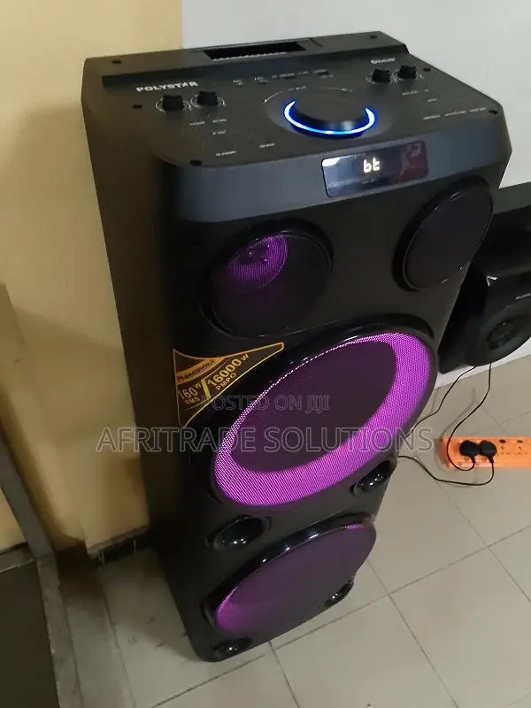 Compactable Tower Design Polystar Pv-966htdj Home Theater