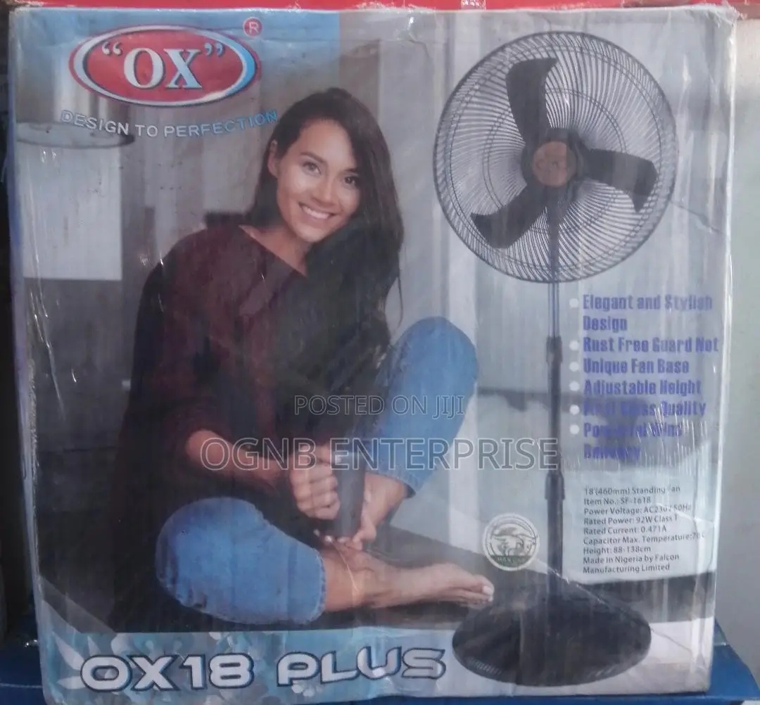 18 Inches Ox Plus Standing Fan