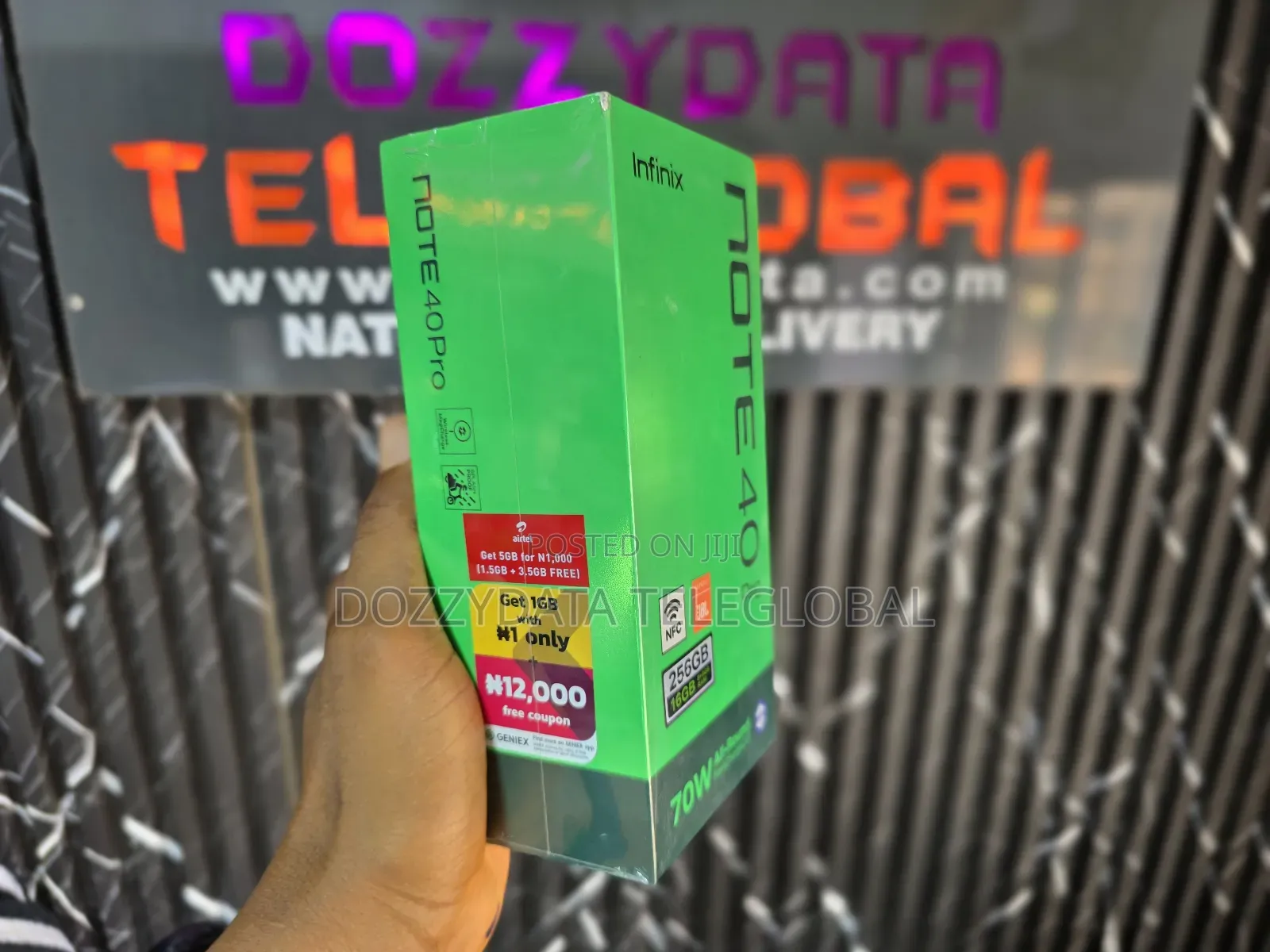 New Infinix Note 40 Pro 256 GB
