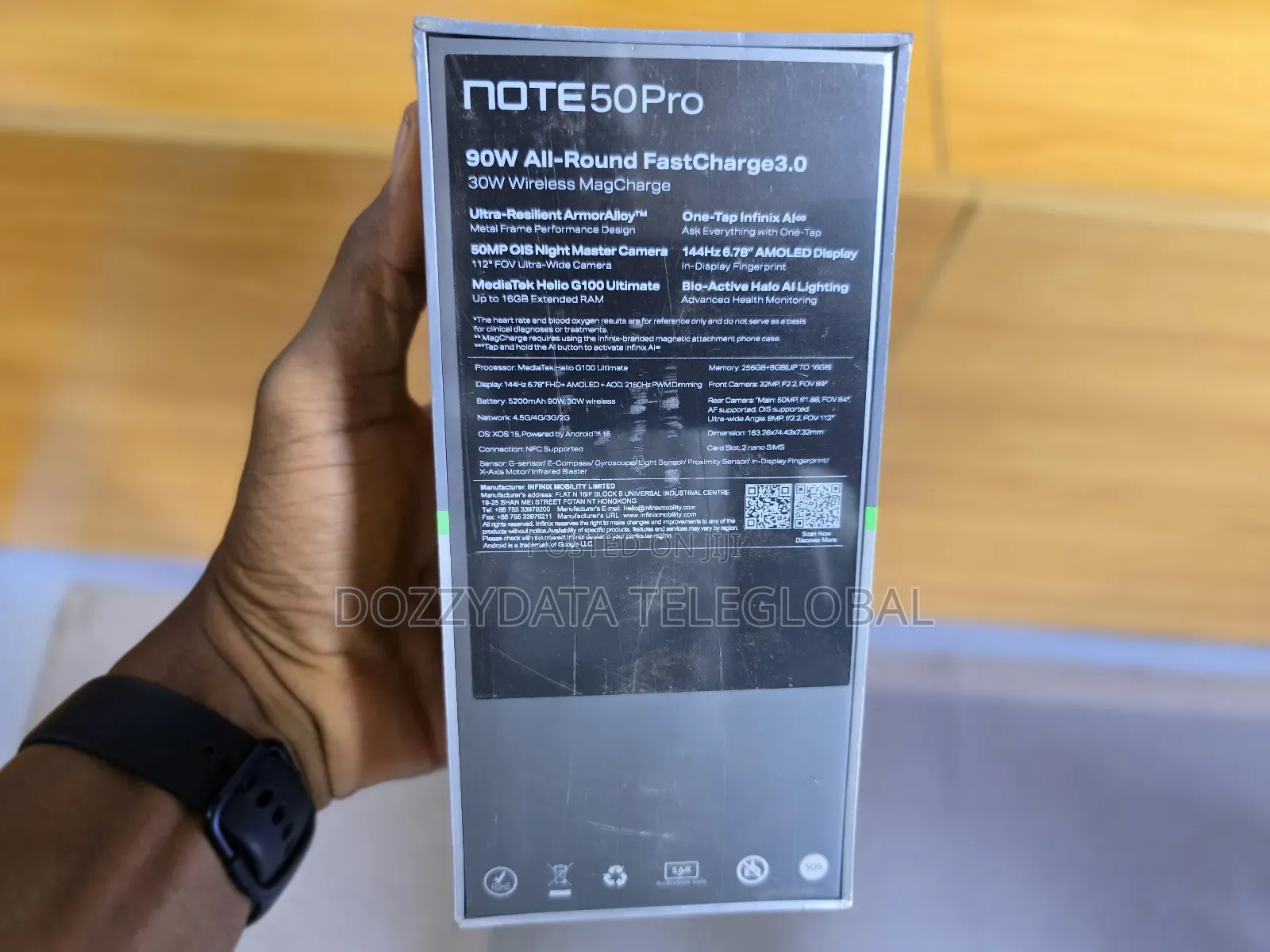New Infinix Note 50 Pro 256 GB