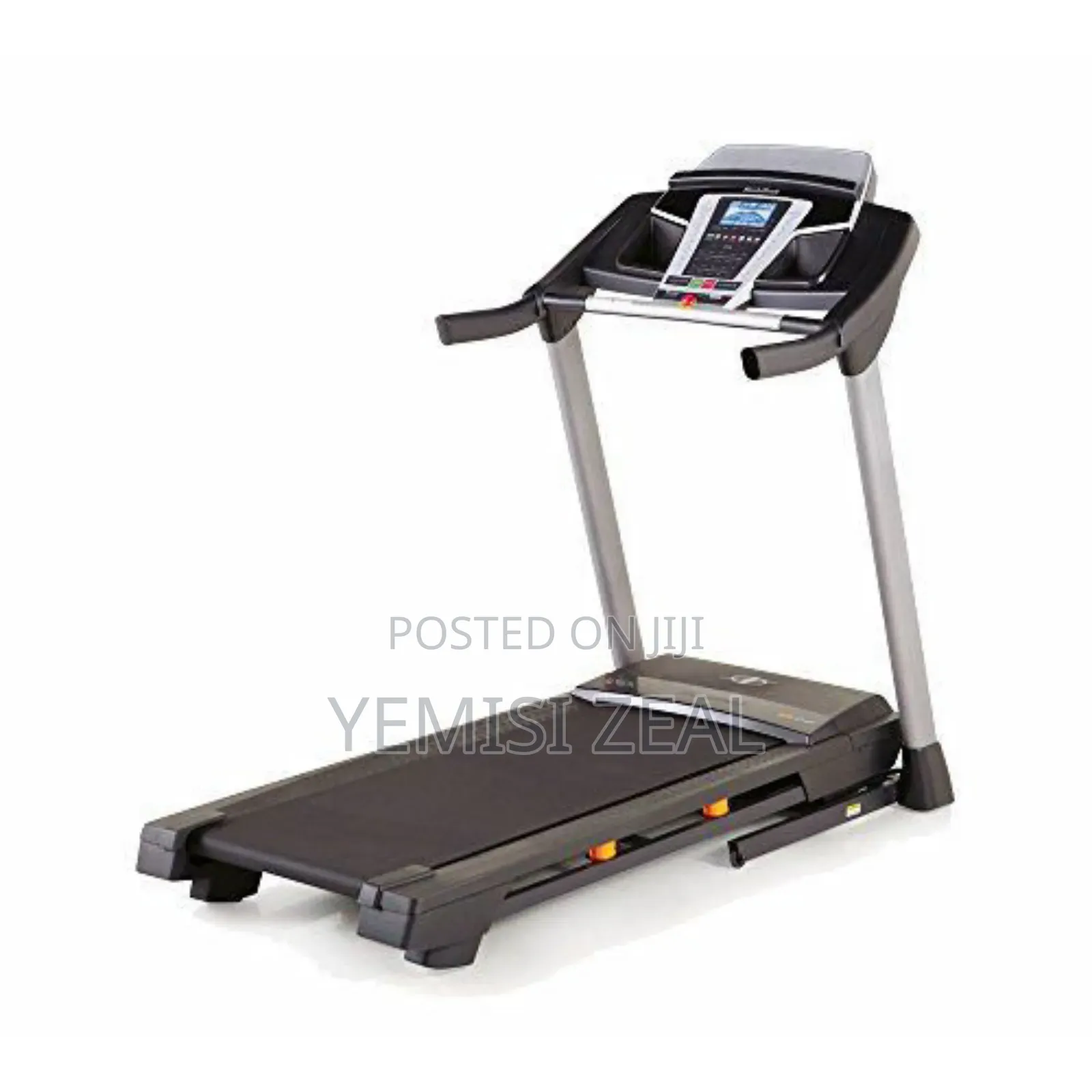 2hp Treadmill Machine With Twister, Dumbbells and Massager