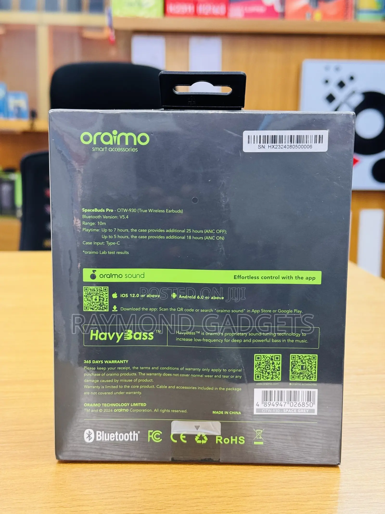 Oraimo Spacebuds Pro Otw-930 – True Wireless Earbuds