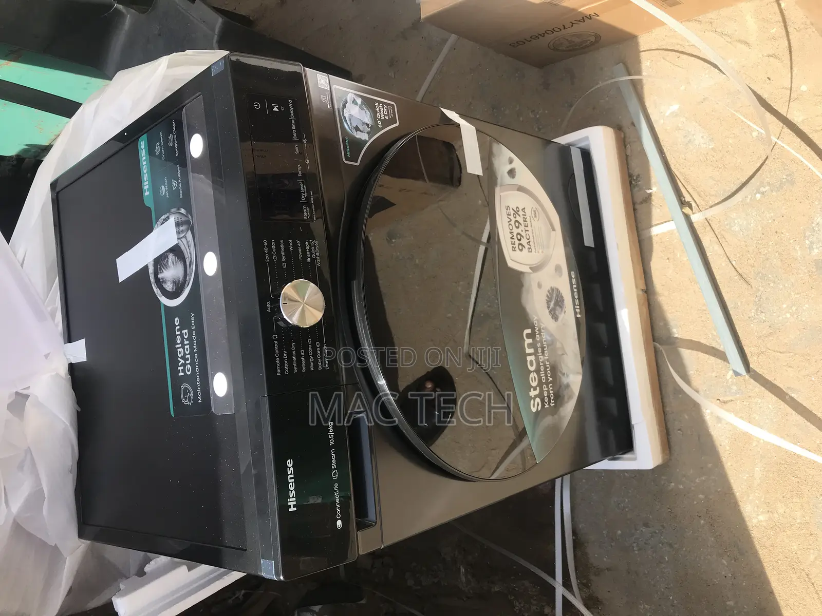 Hisense 10.5kg Washing and Drying Machine.