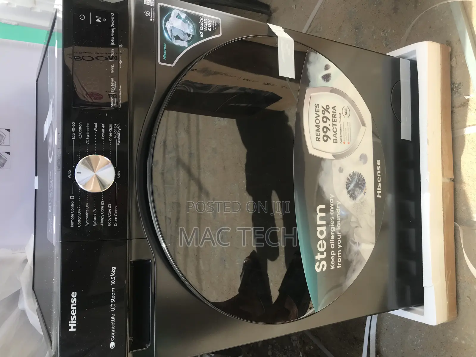 Hisense Washing and Dryer. 10.5kg