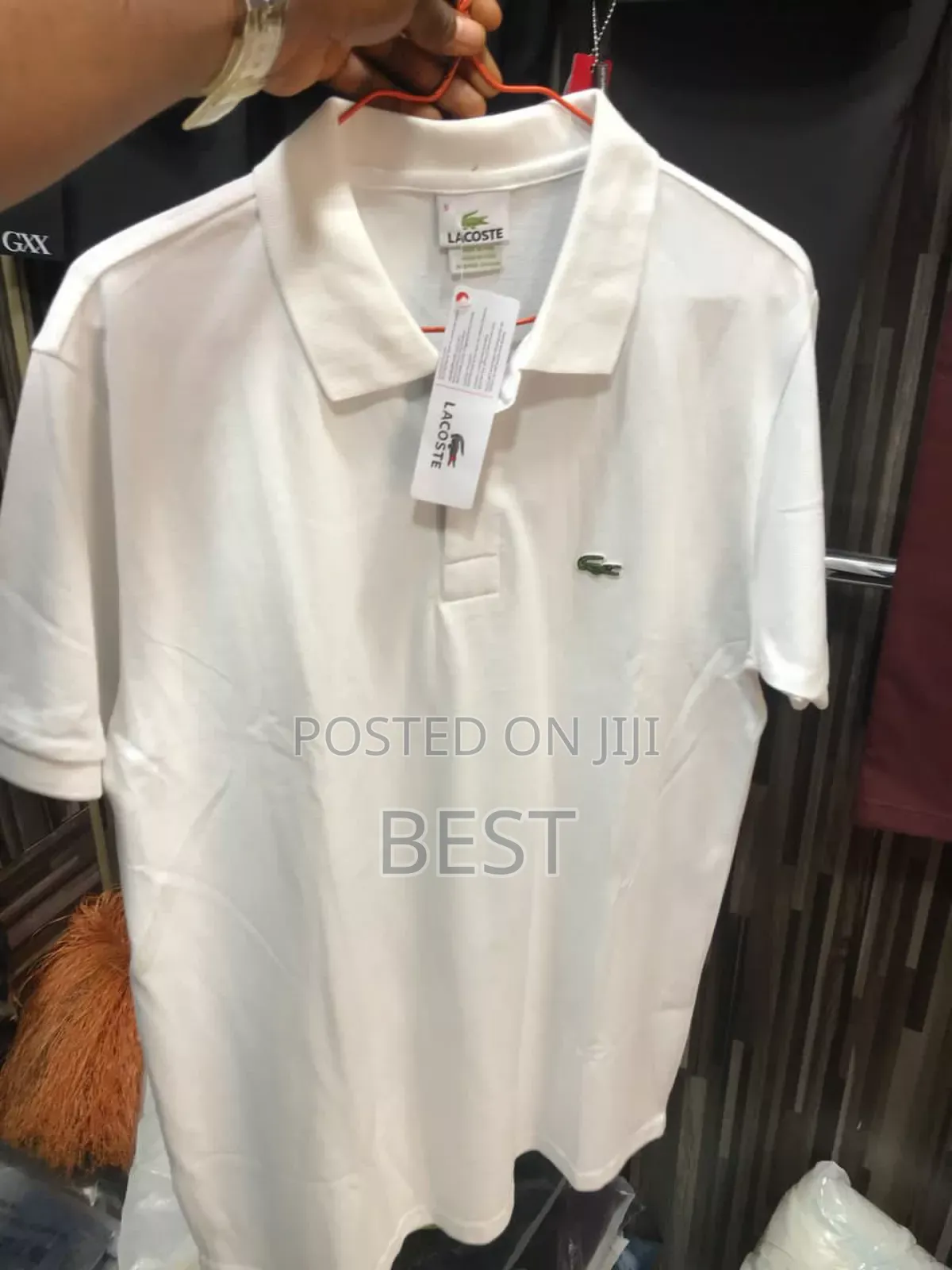 High Quality Lacoste Coler Neck T-Shirts