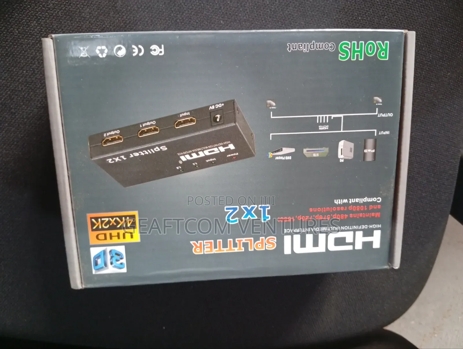 2port Hdmi Splitter
