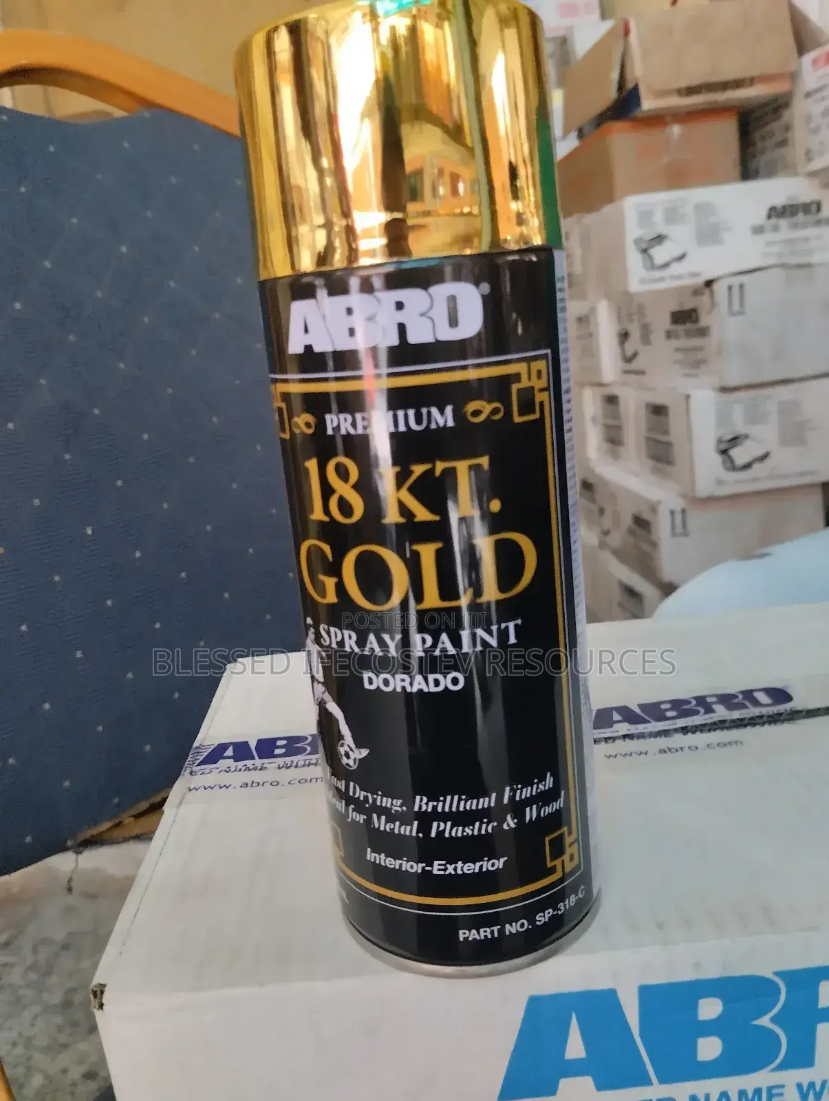 Gold Spray Paint