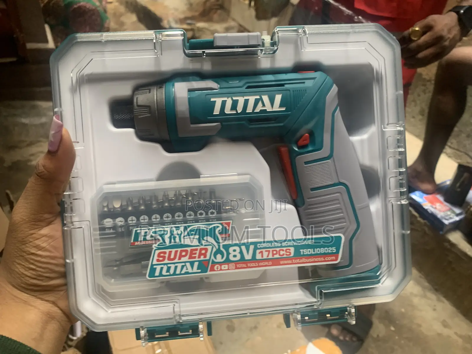 Total 8v 17pcs Screwdriver