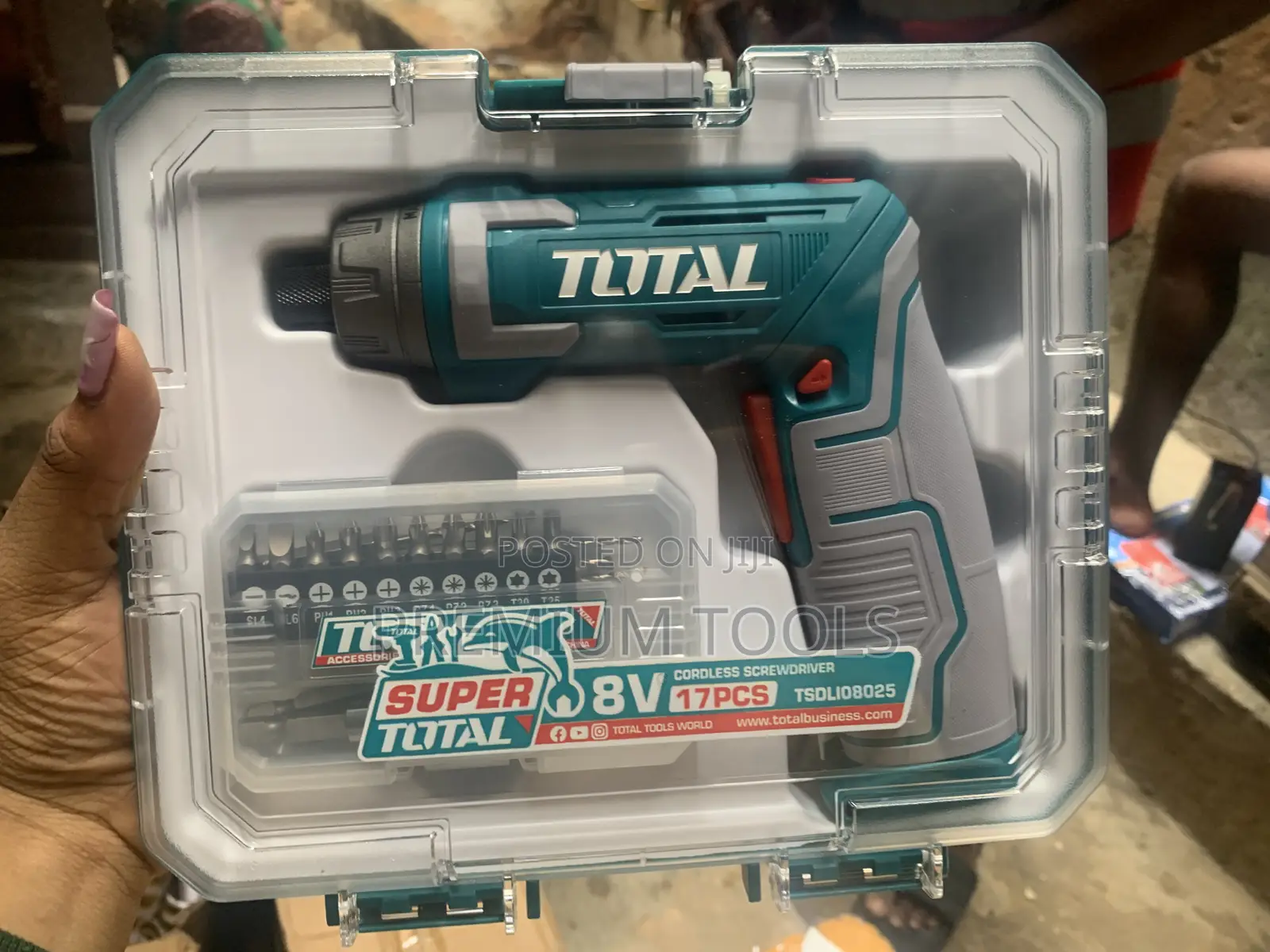 Total 8v 17pcs Screwdriver