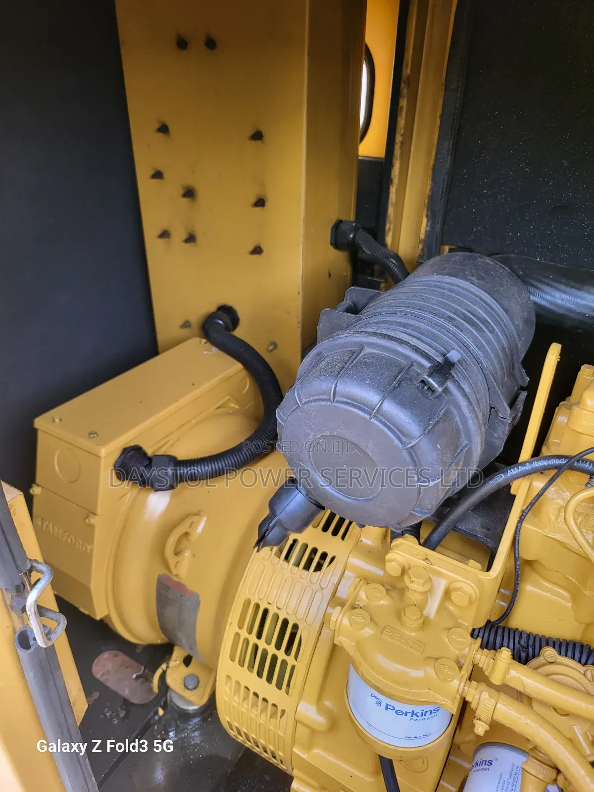 Semi-New 16kva Cat Soundproof Diesel Generator