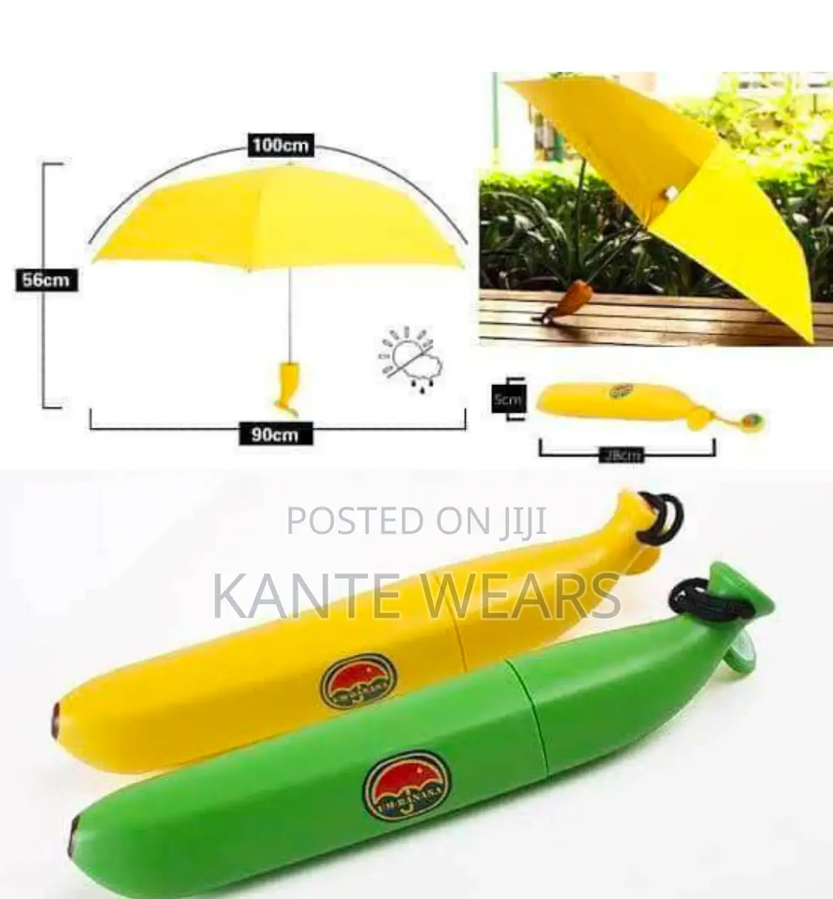 Banana Shaped Umbrella