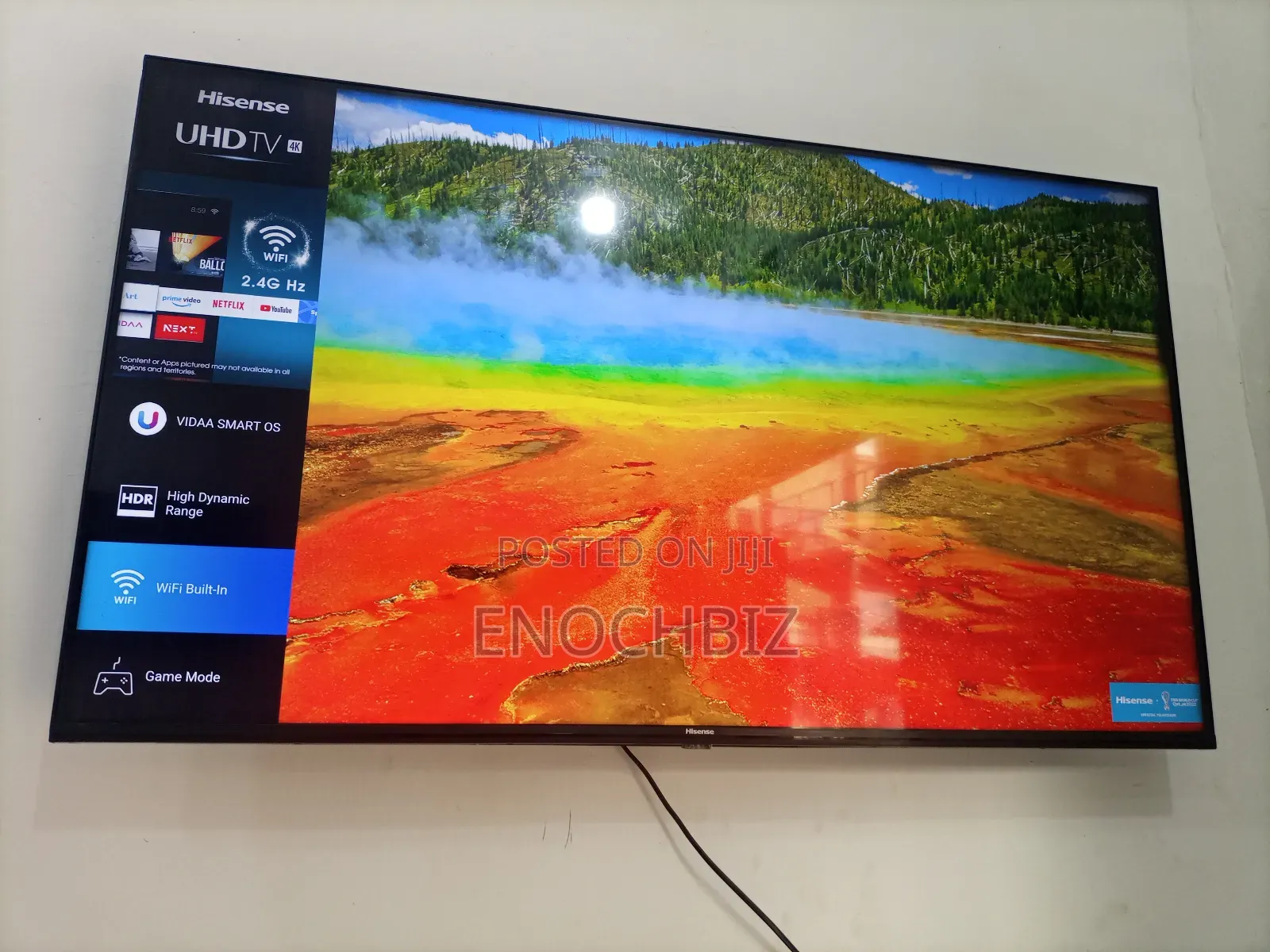 Hisense 55 Inches Clean
